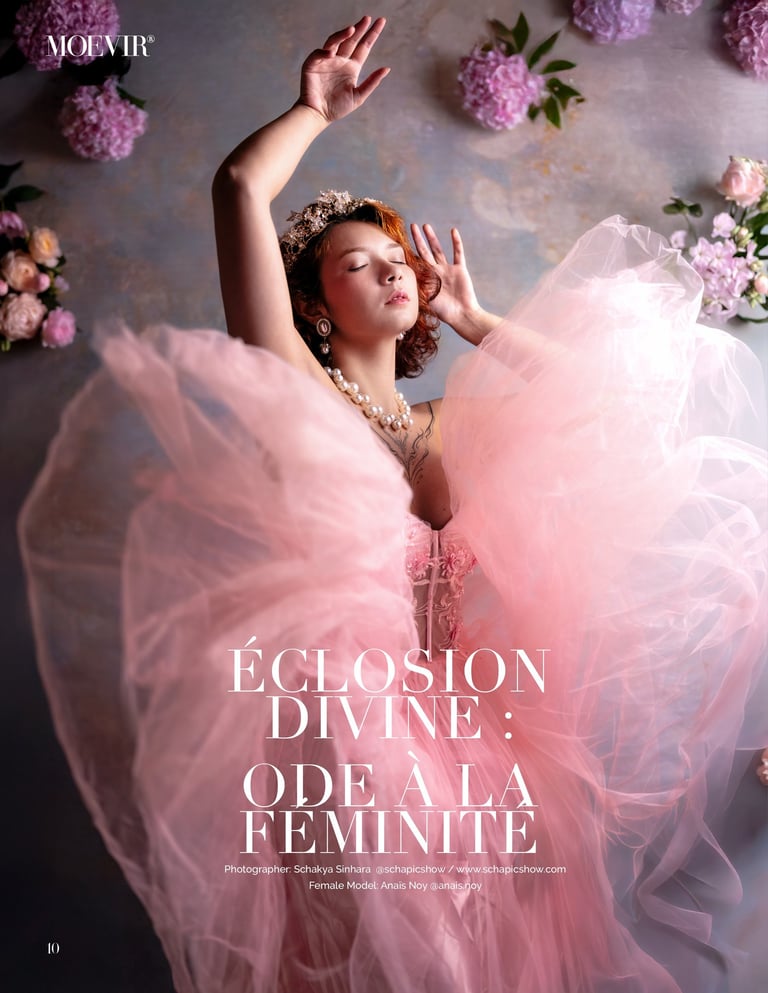 Séance photo Fine Art en studio dans le canton du Jura près de Delémont à Courfaivre 