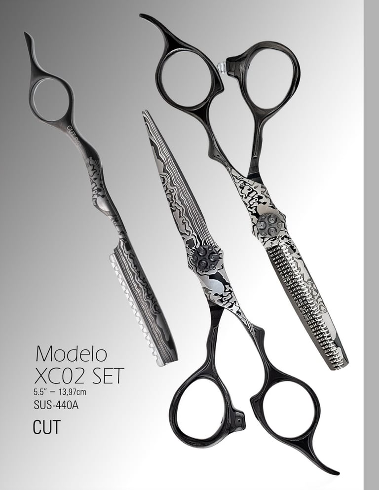 Set de tijeras XC02 Cut de 5.5"
