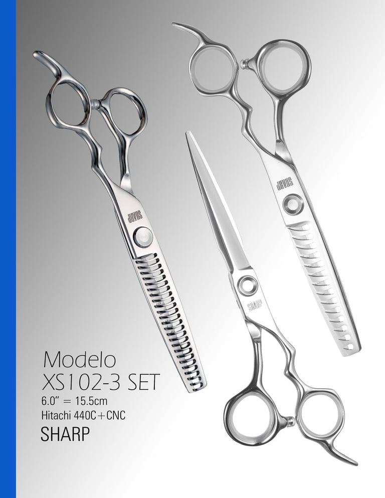 Set de tres Tijeras XS102-3 Sharp de 6.0"