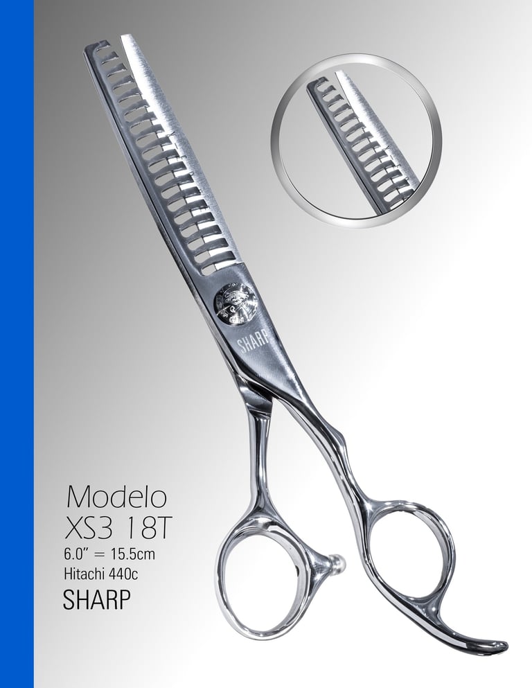 Tijera de Textura XS3-18T Sharp X-EDGE