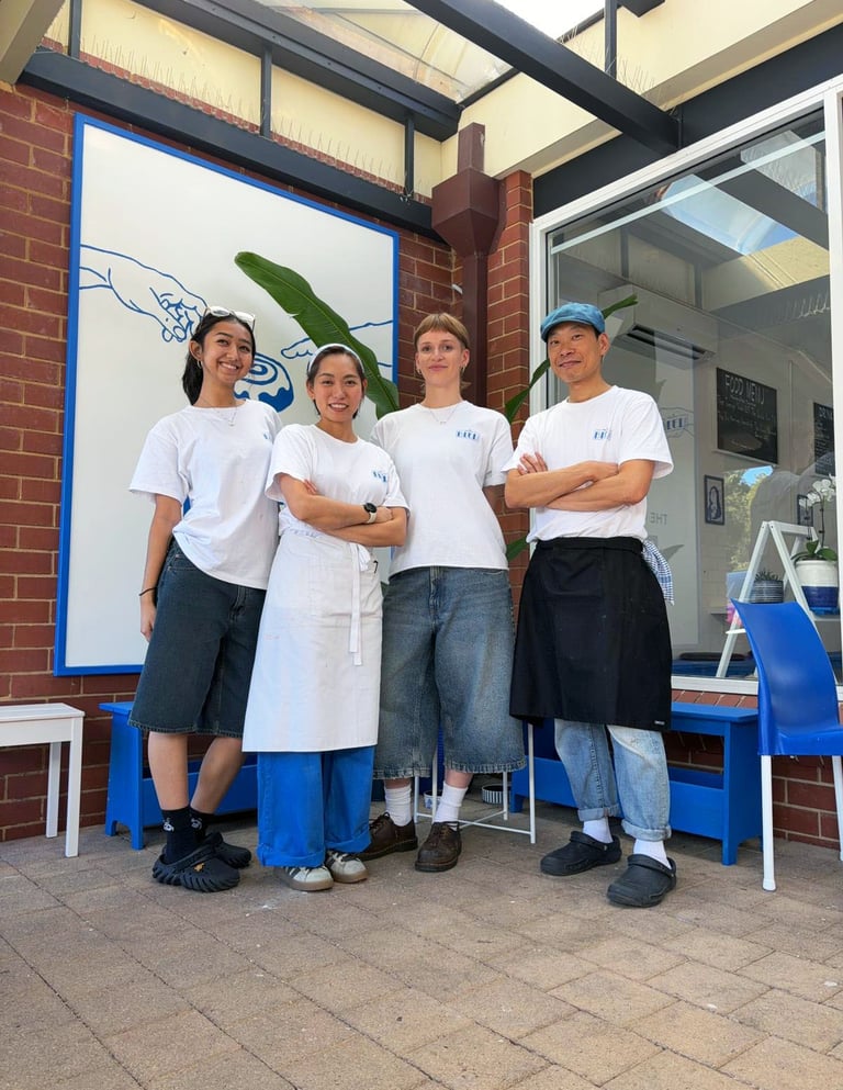 The Patisserie BLEU Team.
