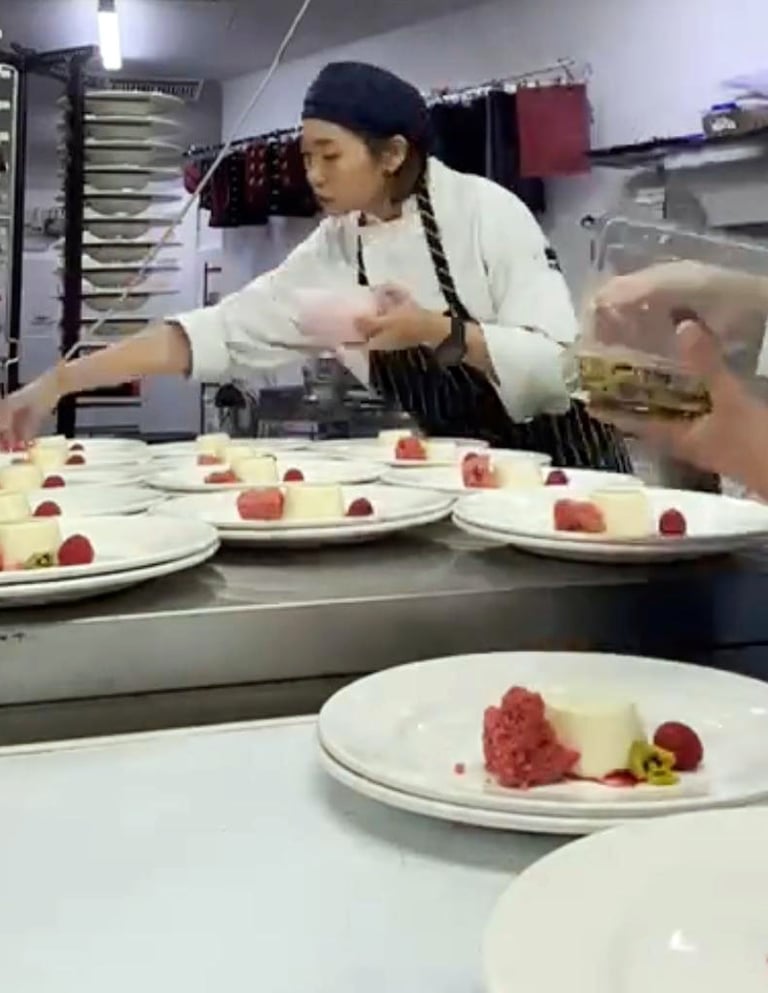 Bena, a pastry chef at Mandoon Estate in Perth.
