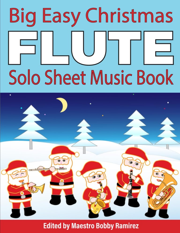 Big Easy Flute Solo Sheet Music Book