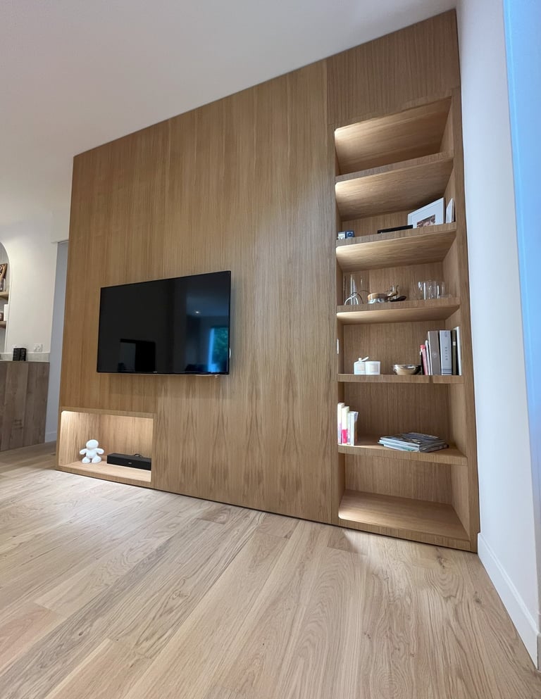 bibliothèque sur mesure