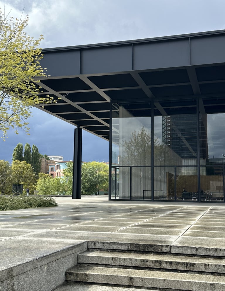 Neue Nationalgalerie pastatas