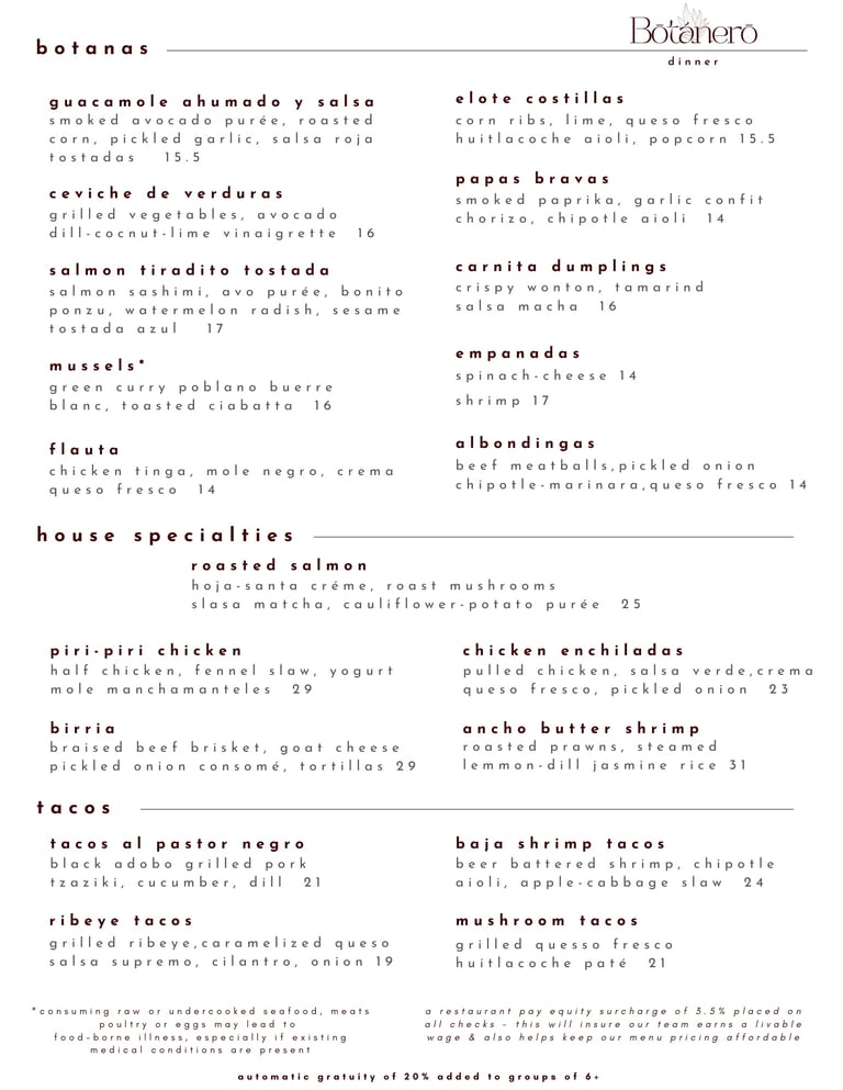 botanas - mexican food - tacos - best tacos chicago - cocktail lounge - Birria