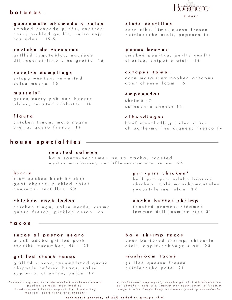 botanas - mexican food - tacos - best tacos chicago - cocktail lounge - Birria