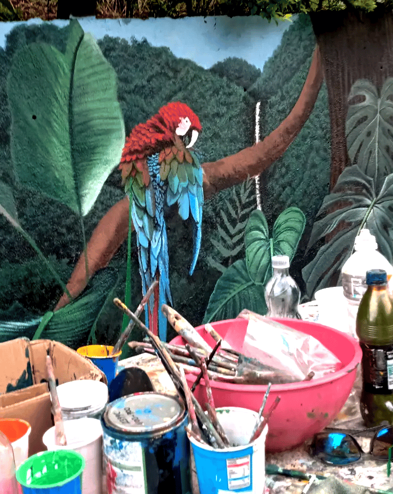 oleos y murales en playa jaco costarica. murals playa jaco and custom oil and acrilics paints 