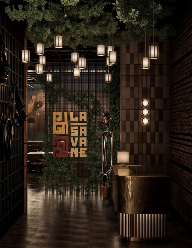 Premium lobby and reception space UAE