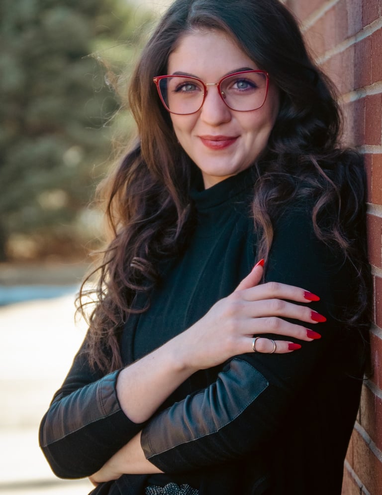 Portrait of Brenna Melia, Edge Optics Fort Collins 