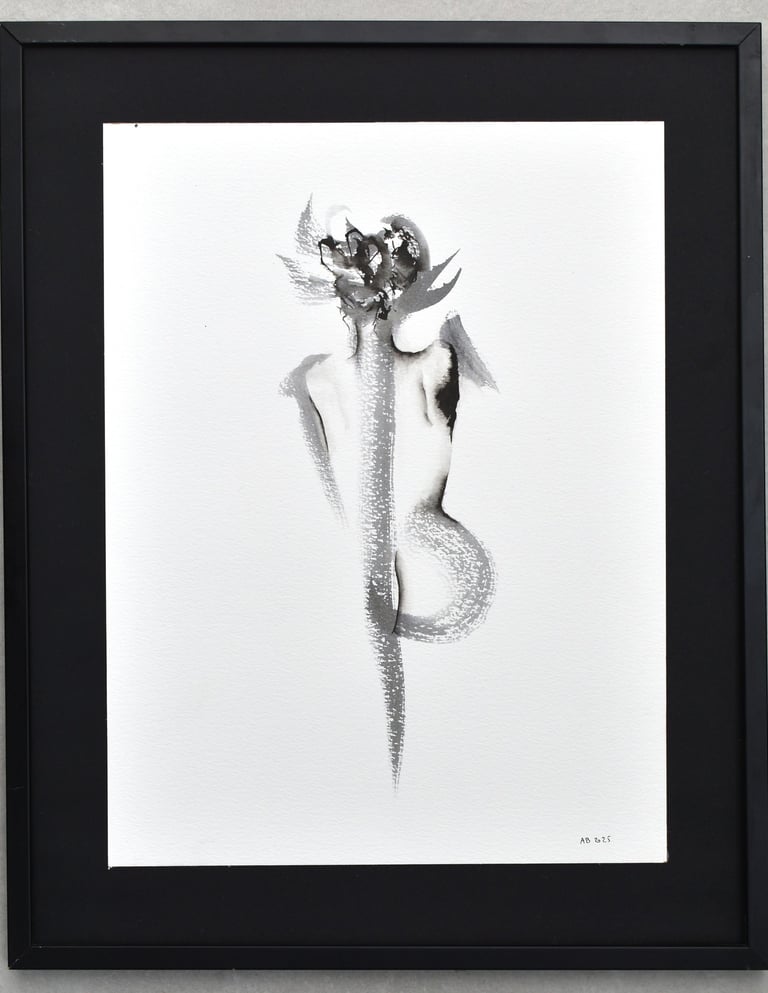 ombre dessin à l'encre artdrawing sète