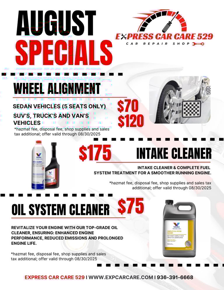 a flyer for a car detailing service