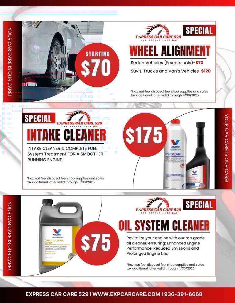 a flyer for a car detailing service