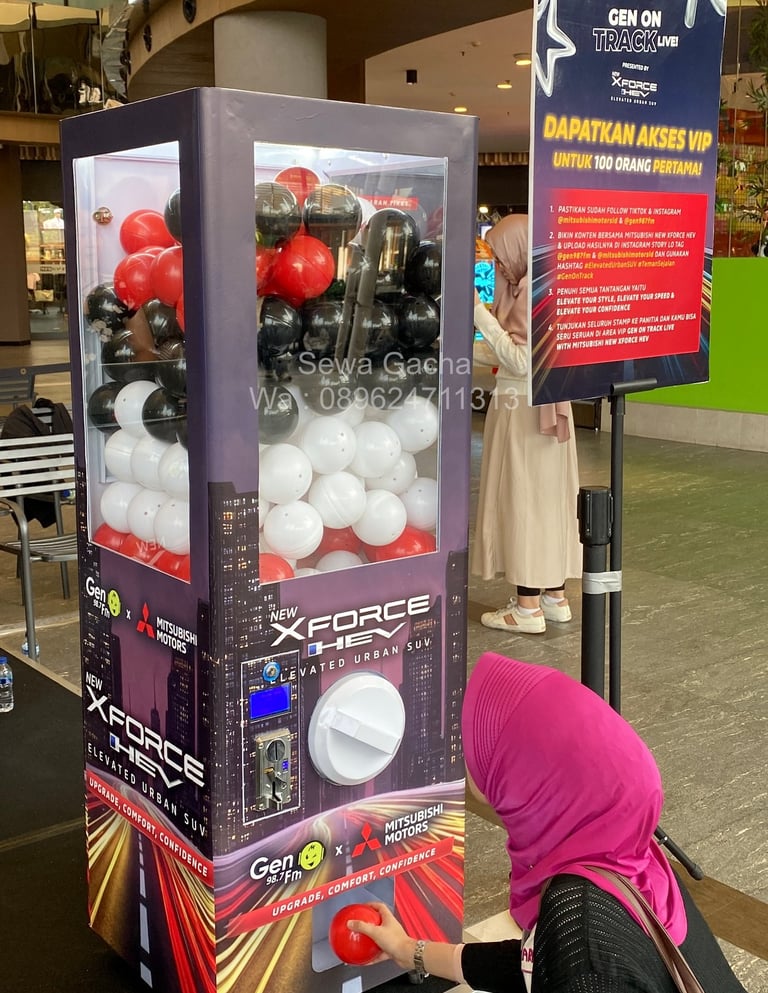 Sewa Mesin Gacha Event Brand Acara