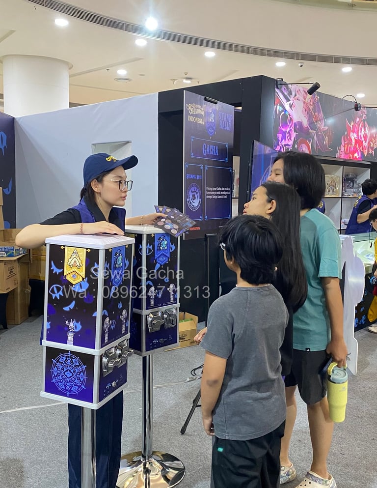 Sewa mesin card gacha harian