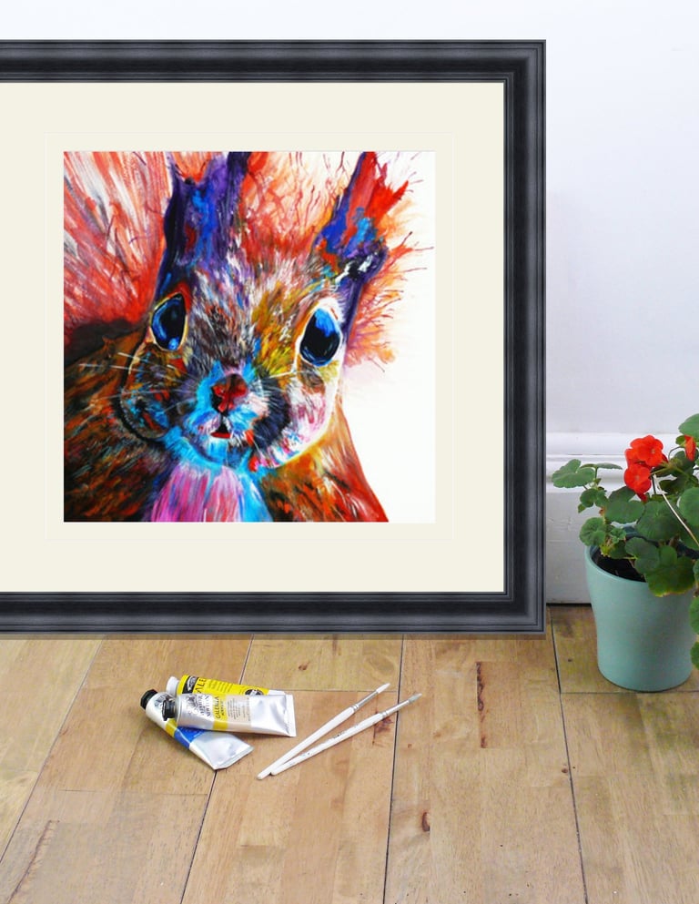 Framed Eric the inquisitive print