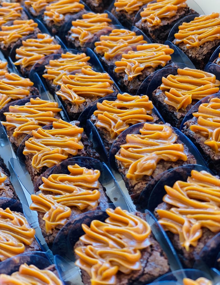 brownie para festa de aniversário