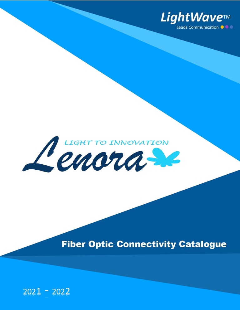 LightWave Fiber Connectivity Catalogue