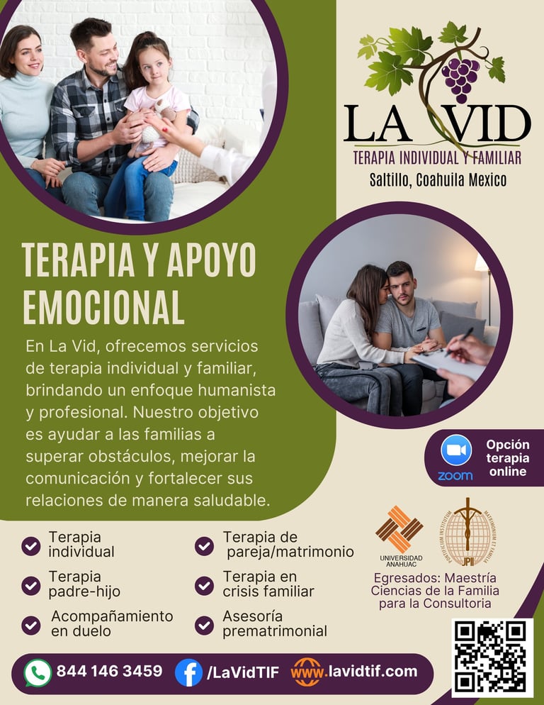 Terapia Individual y Familiar en Saltillo