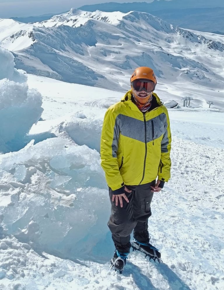 Experiencia real en la subida invernal al Veleta con paisajes nevados