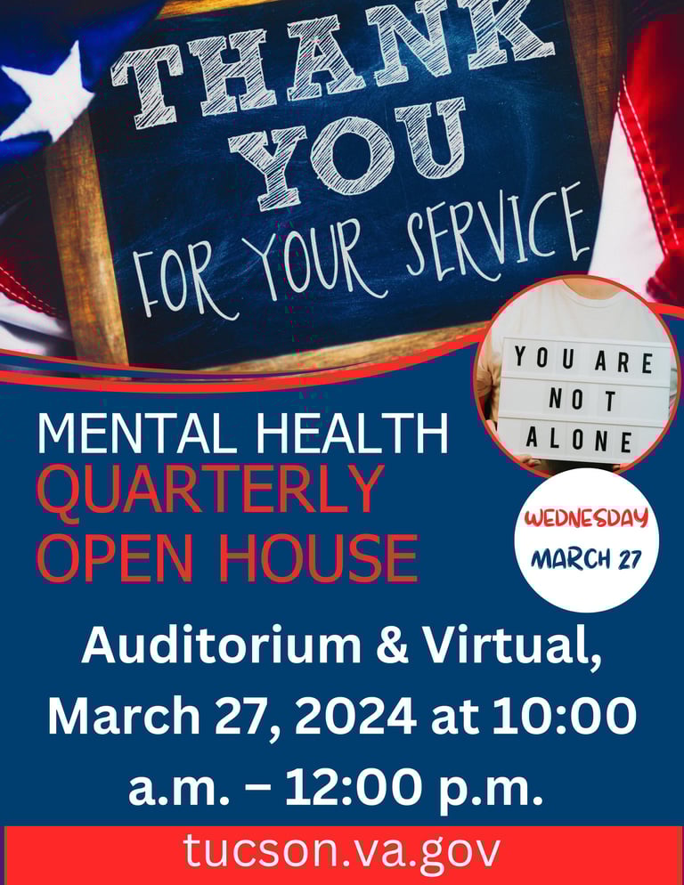 Mental Health Monthly Meeting Flyer