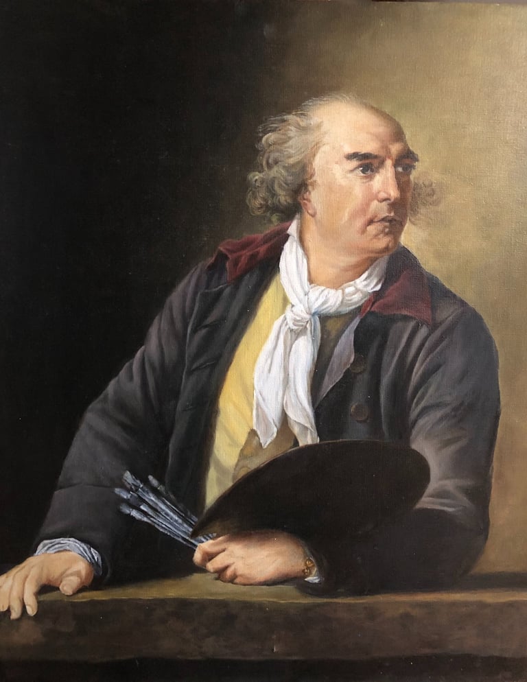 sybille ingold copie tableau vigée lebrun