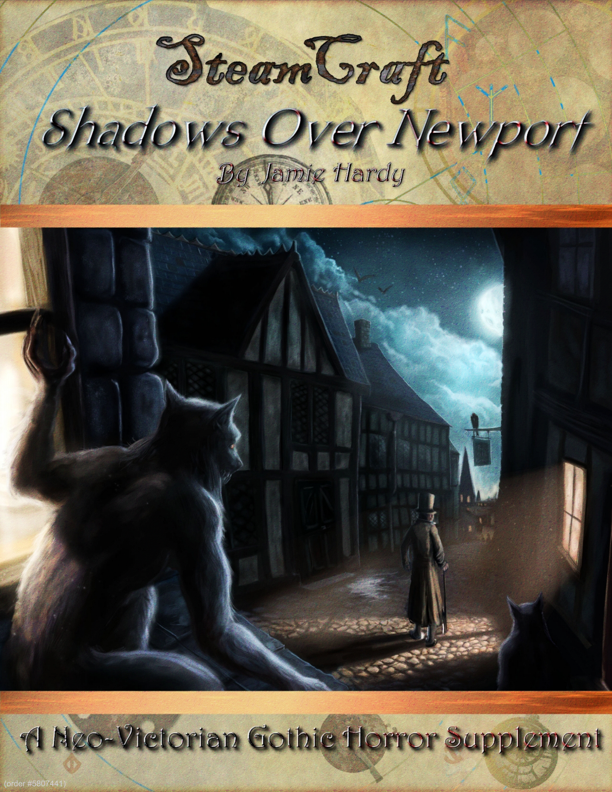 Cover of Steamcraft expansion with interior illustrations by Amanda Heyen