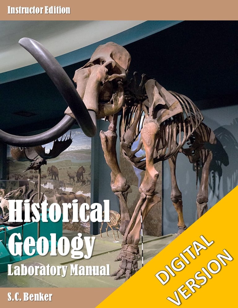 Historical Geology Lab Manual (Digital Instructor Version) cover