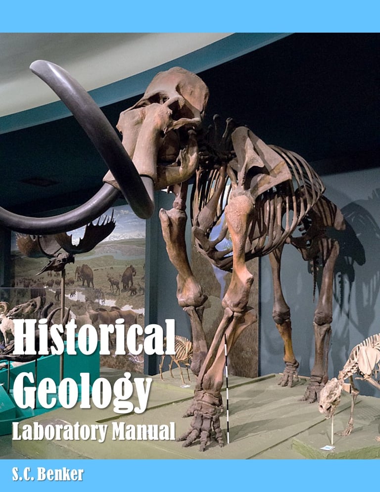 Historical Geology Lab Manual (Hardcopy Version) cover
