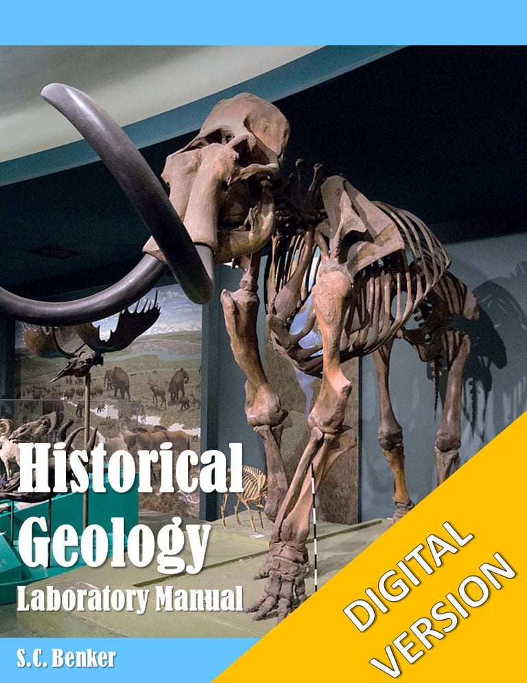 Historical Geology Lab Manual (Digital Student Version) cover