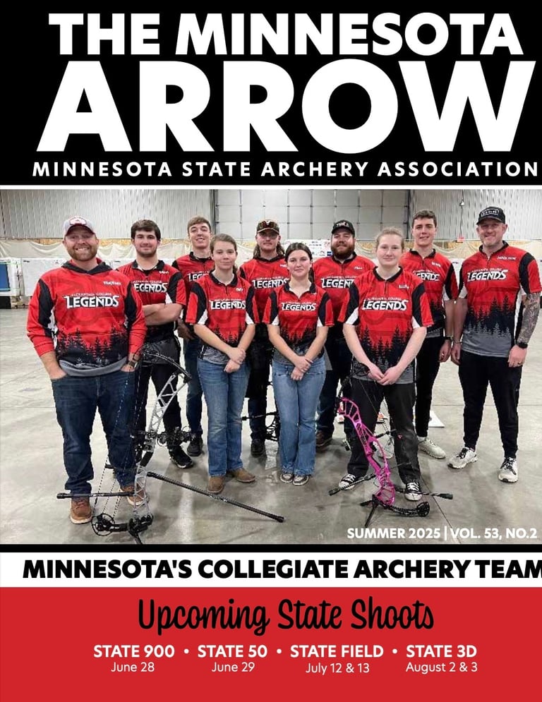 An image of the May edition of the Minnesota Arrow Magazine