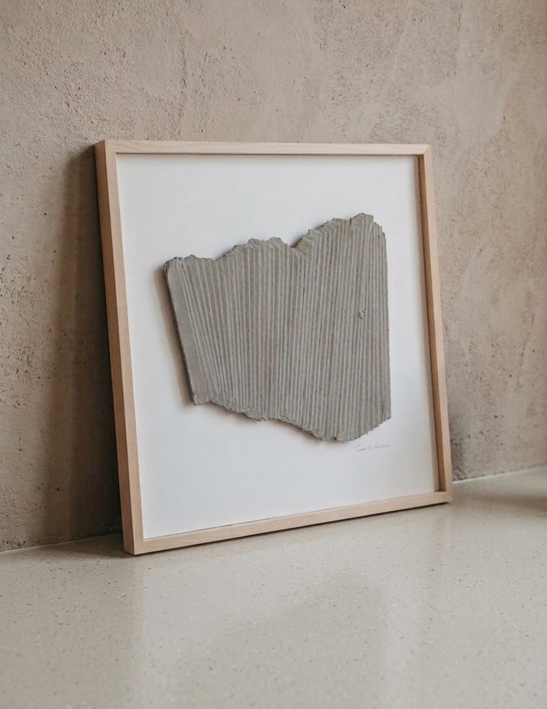 Sedimentazione Grigio Pietra - Officina Cromatica - Lavagna Liguria