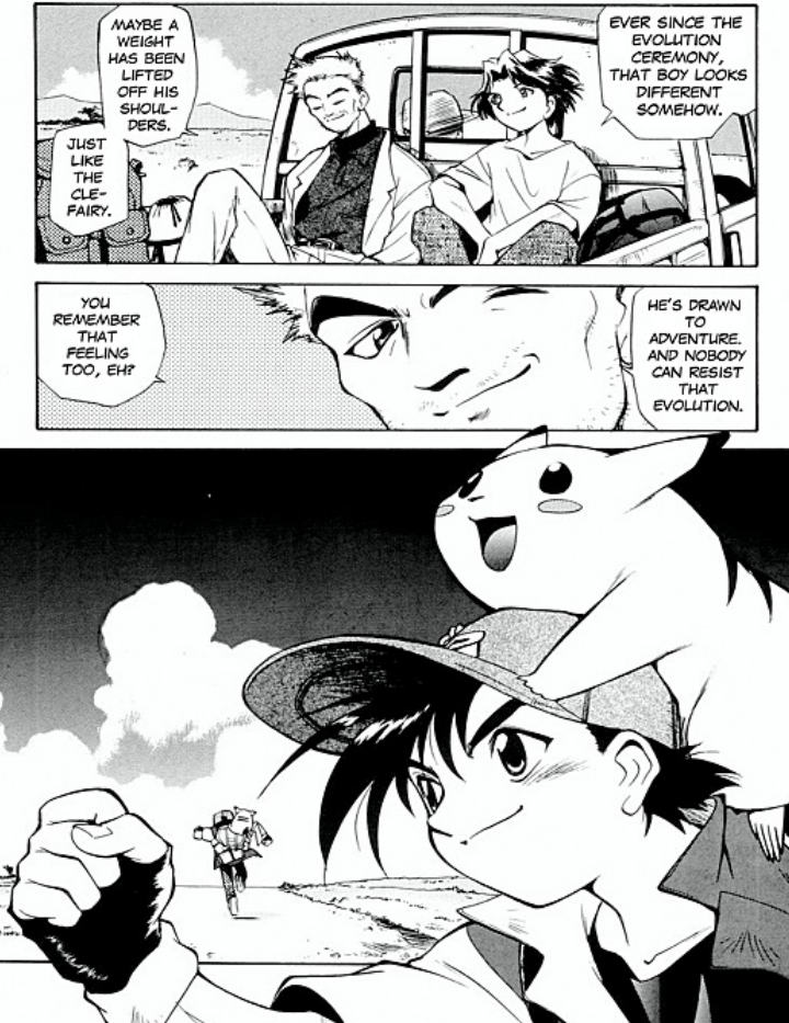 Pokemon: The Electric Tale of Pikachu, Ash is Growing Up