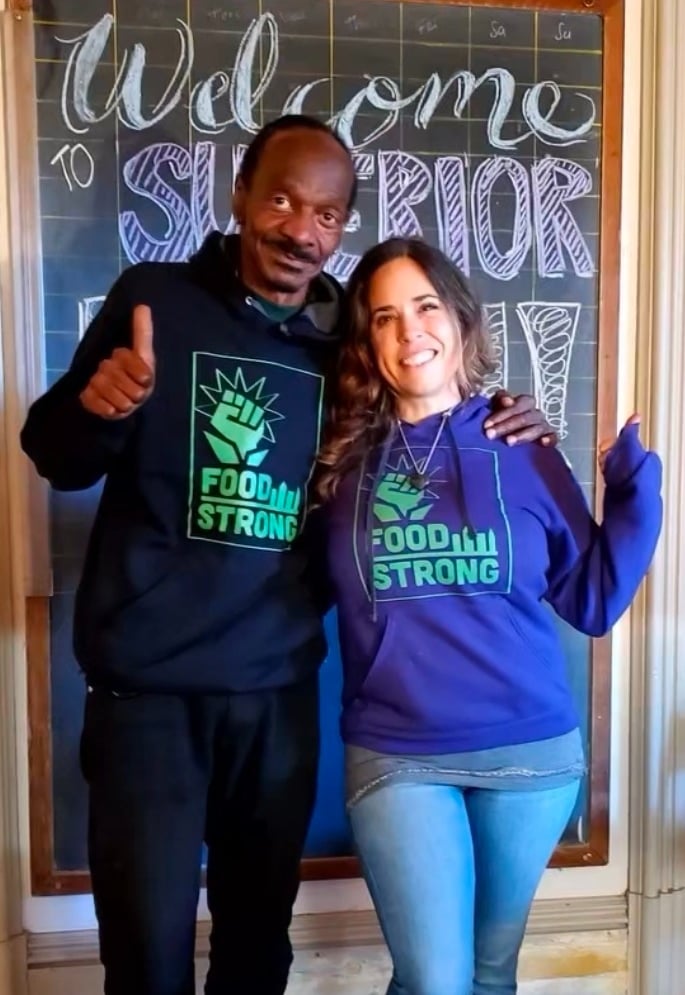 Dr. Greenhand and Sara at Food Strong 2024