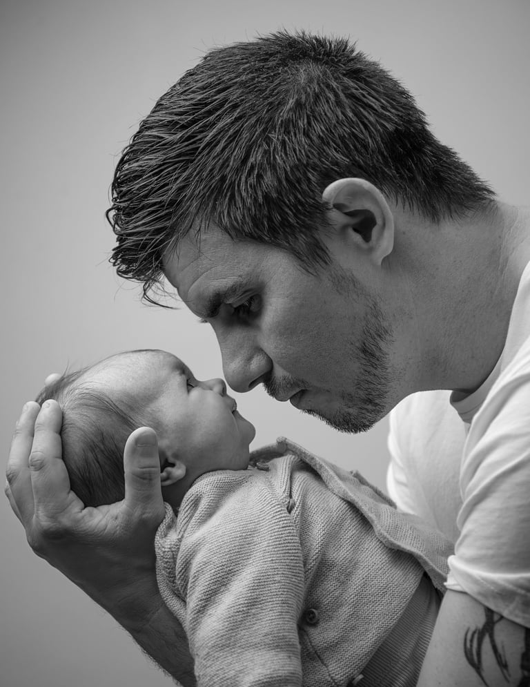 photo nouveau-né studio toulouse