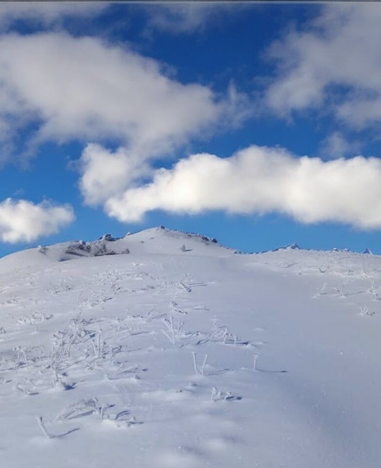 Miranjani top in winter snow