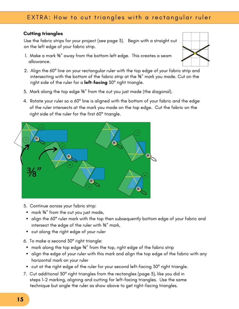  using straight ruler second pattern copy