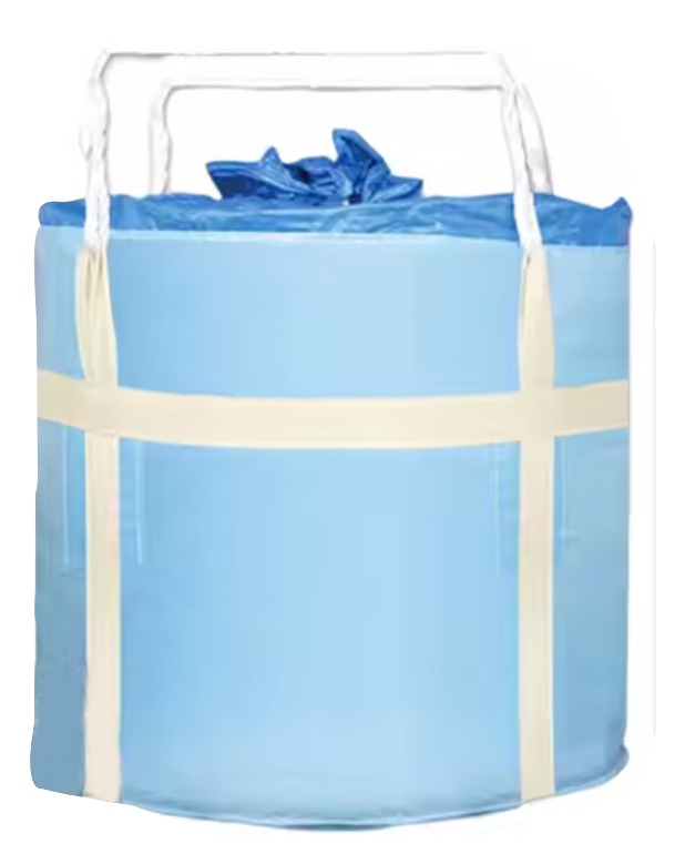 Large capacity woven container bag for minerals