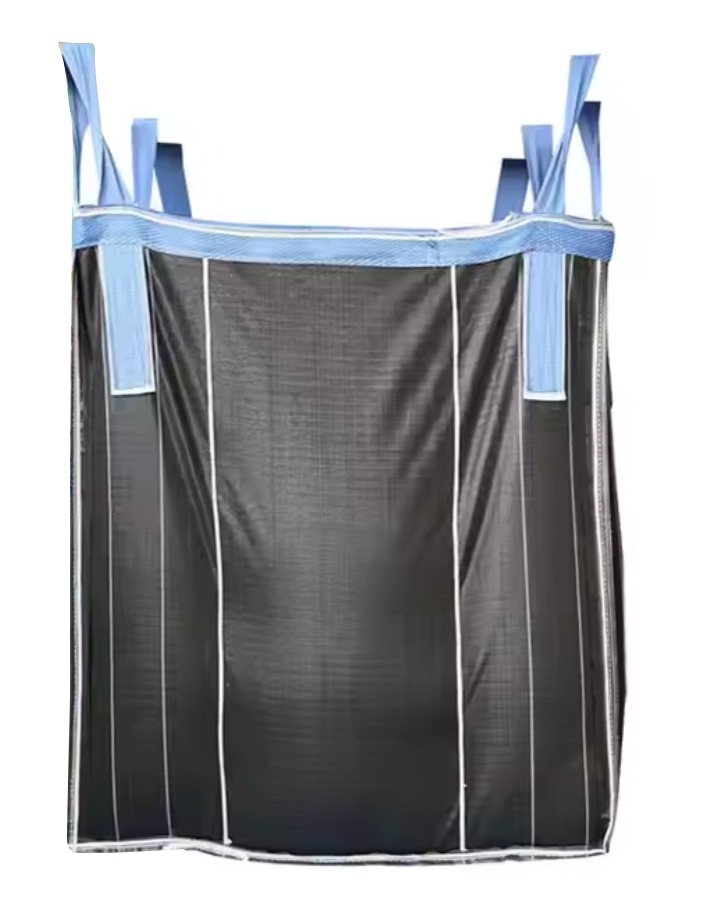 Large capacity woven container bag for minerals