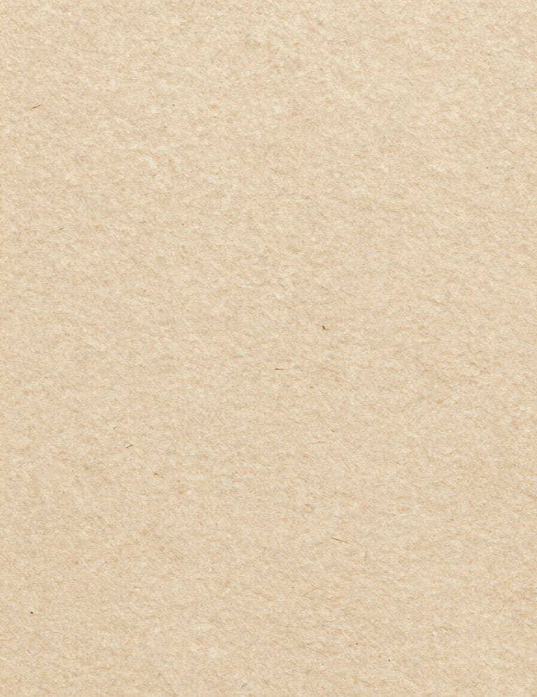 Portrait aspect, elegant close-up of heavy-weight textured oatmeal paper with a subtle organic fiber fleck, soft natural side lighting, straight-on macro product detail.