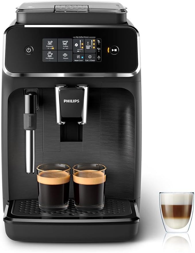 cafetera automática philips serie 2200 con molinillo integrado