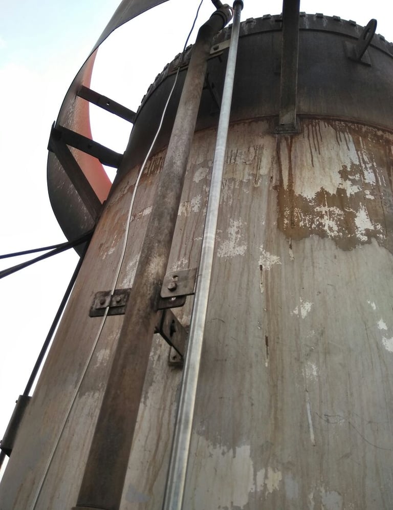 Flare Stack in a Steel Plant