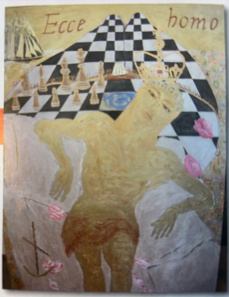 Iris Devote LITTARDI © - "Ecce Homo" 2009 - huile sur toile