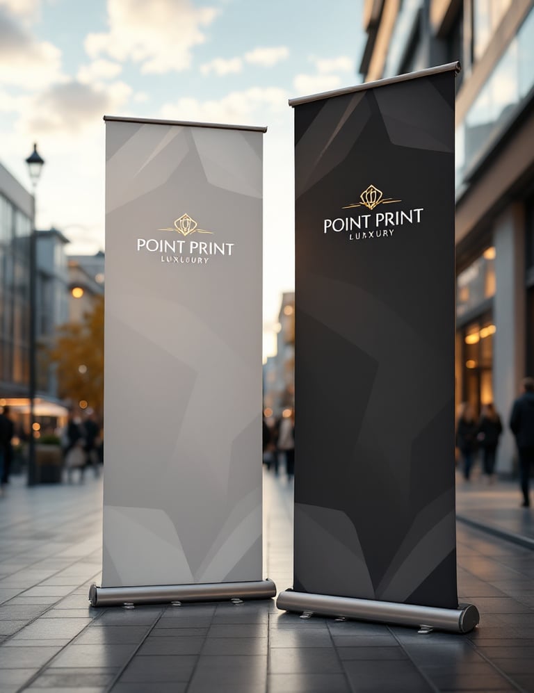 Roll-Up banner do exteriéru
