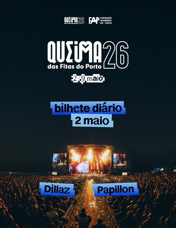 Dillaz e Papillon em show na Queima das Fitas do Porto