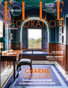 Couverture du magasine Elle décoration de l'édition octobre 2024