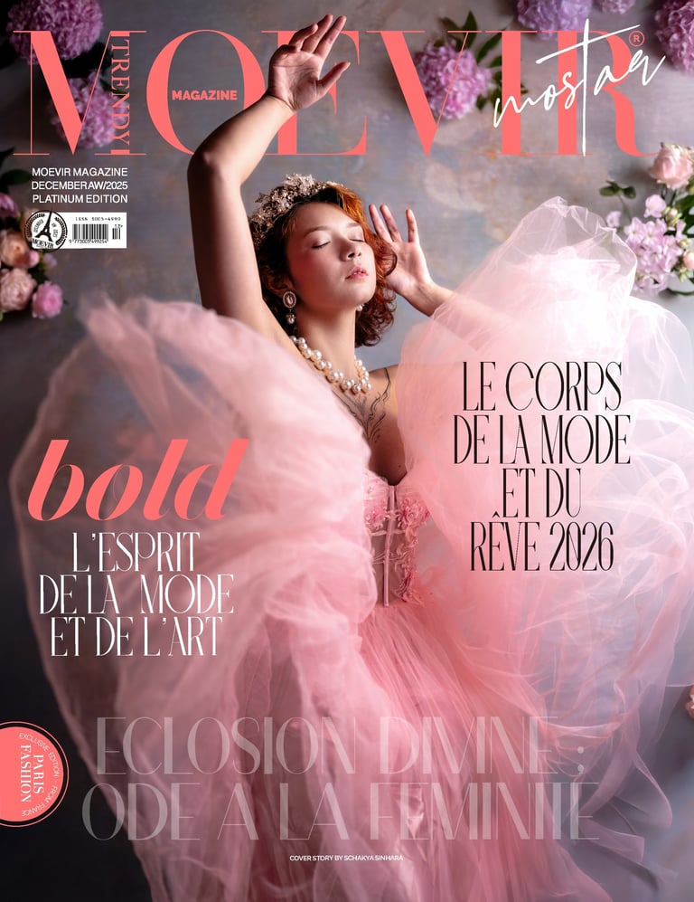 Portraits Fine art avec Anis Noy dans MOEVIR Magazine