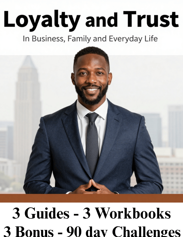 Digital Downloads, ebooks, "Loyalty and Trust" PDF instant access 