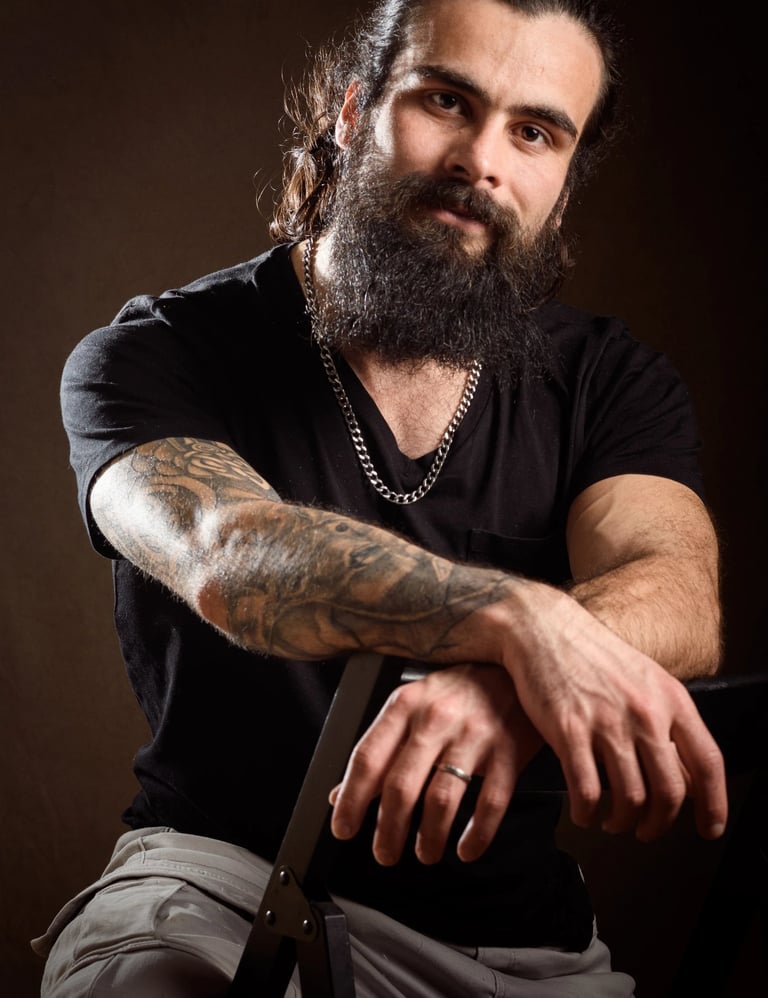 Un autoportrait du photographe Anthony Vuillemin.