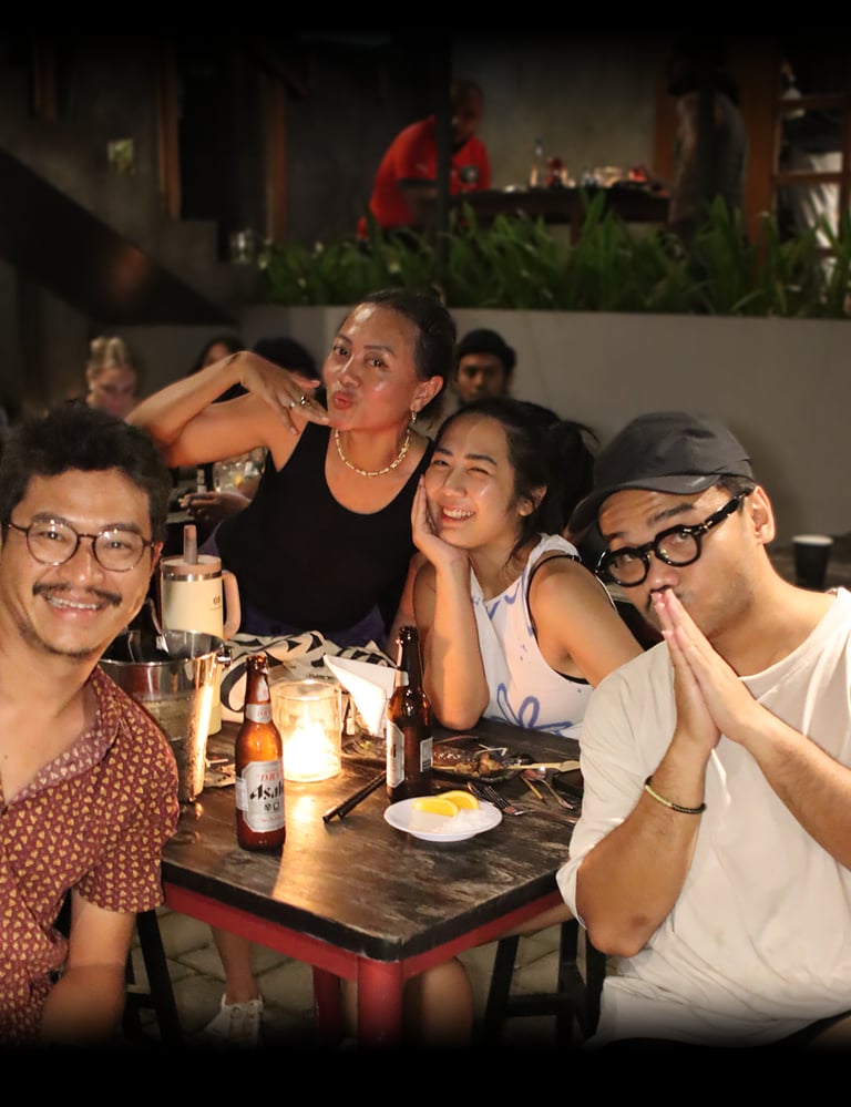 Kenji Ramen Bali restaurant atmosphere - Japanese soul food dining experience in Bali